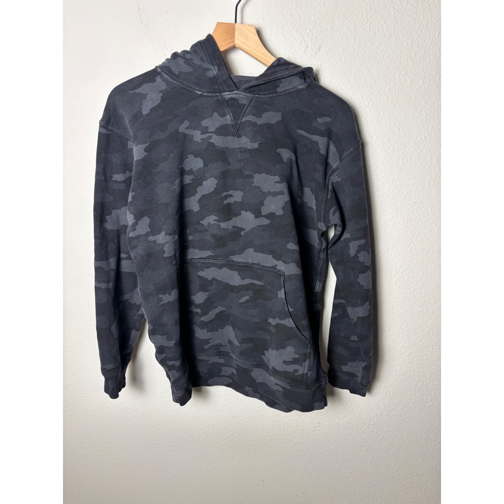 Lululemon All Yours Hoodie Fleece Heritage 365 Camo Deep Coal Multi Size 10